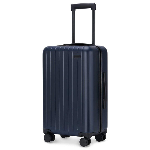 22inch GoPenguin luggage carry on with built in TSA lock Navy Blue