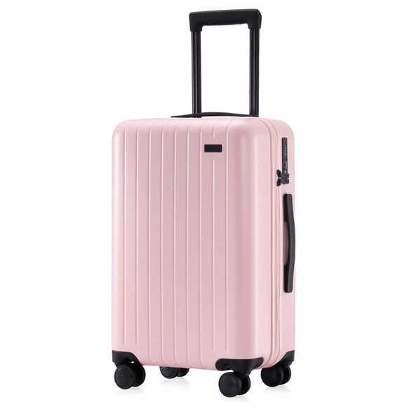 22inch GoPenguin luggage carry on with built in TSA lock Pink