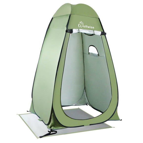 Pop Up Privacy Shower Tent Portable Camping, Biking, Toilet, Shower, Beach and Changing Room