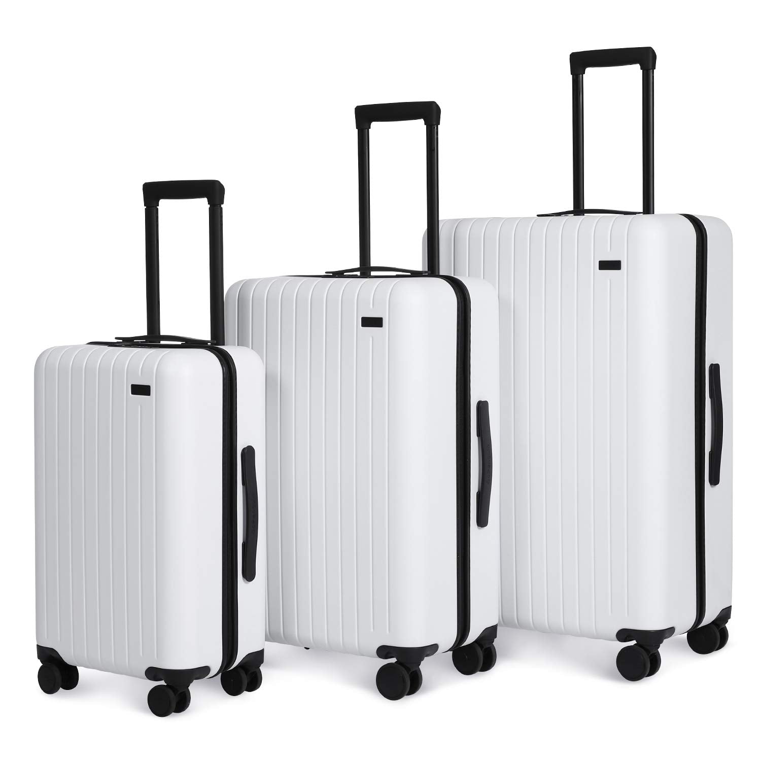 3 Piece Hardside Luggage Set, Rolling Suitcase with Spinner Wheels,TSA –  esfeel