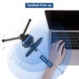 USB Gaming Microphone, TONOR Computer Condenser PC Mic with Tripod Stand & Pop Filter for Streaming, Podcasting, Vocal Recording, Compatible with iMac PC Laptop Desktop Windows Computer, TC-777